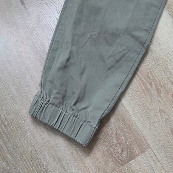 CARMAR Los Angeles Olive Green Elastic Band Pull On Cargo Pant sz 8 Basic Casual - Picture 5 of 8